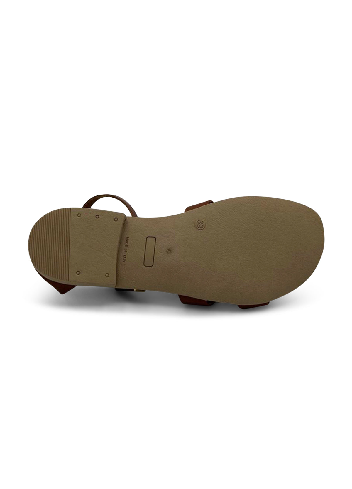 Sandalo Marrone in pelle