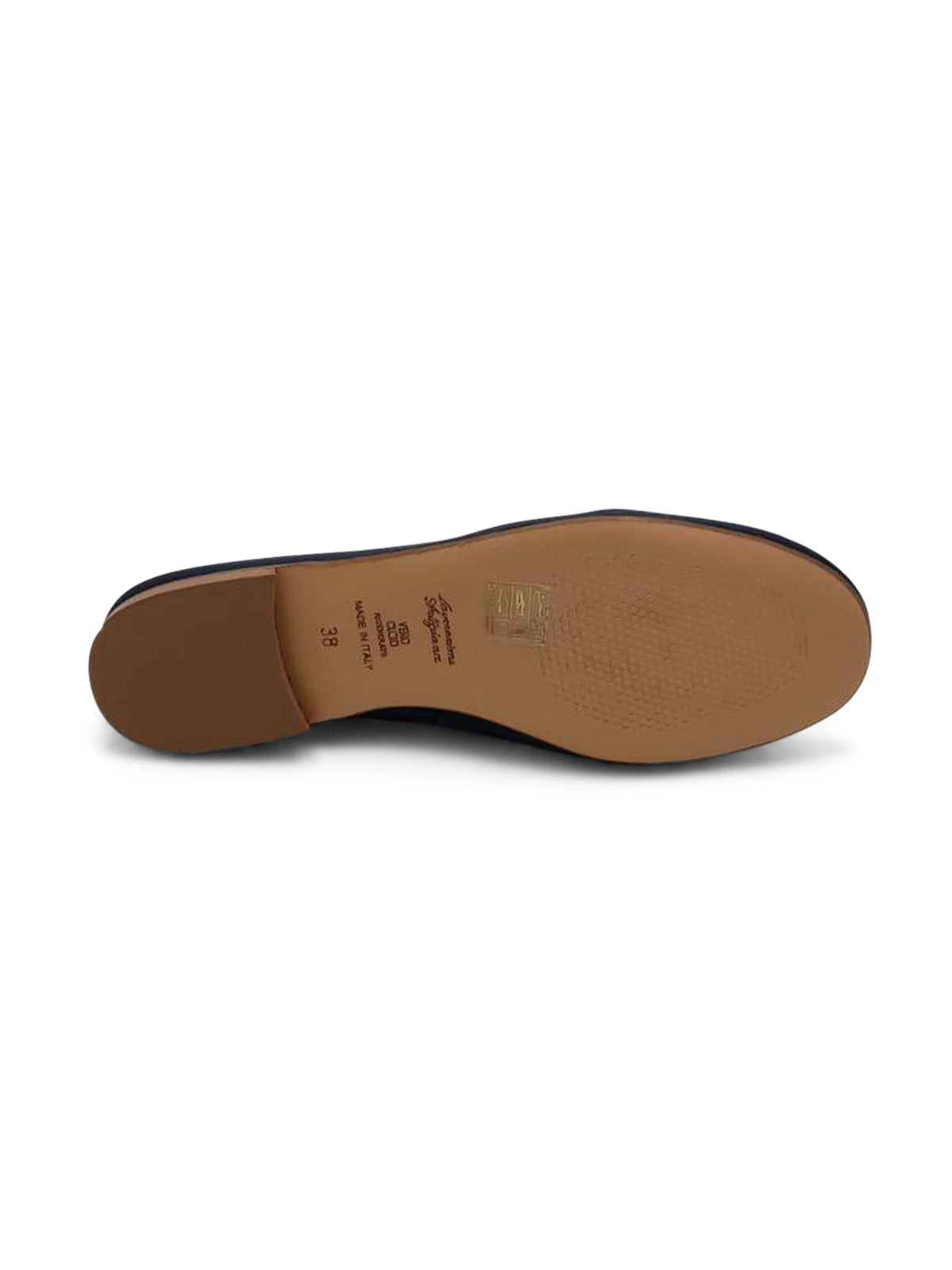 Mocassino Sabot Cuoio con Dettaglio Metallico
