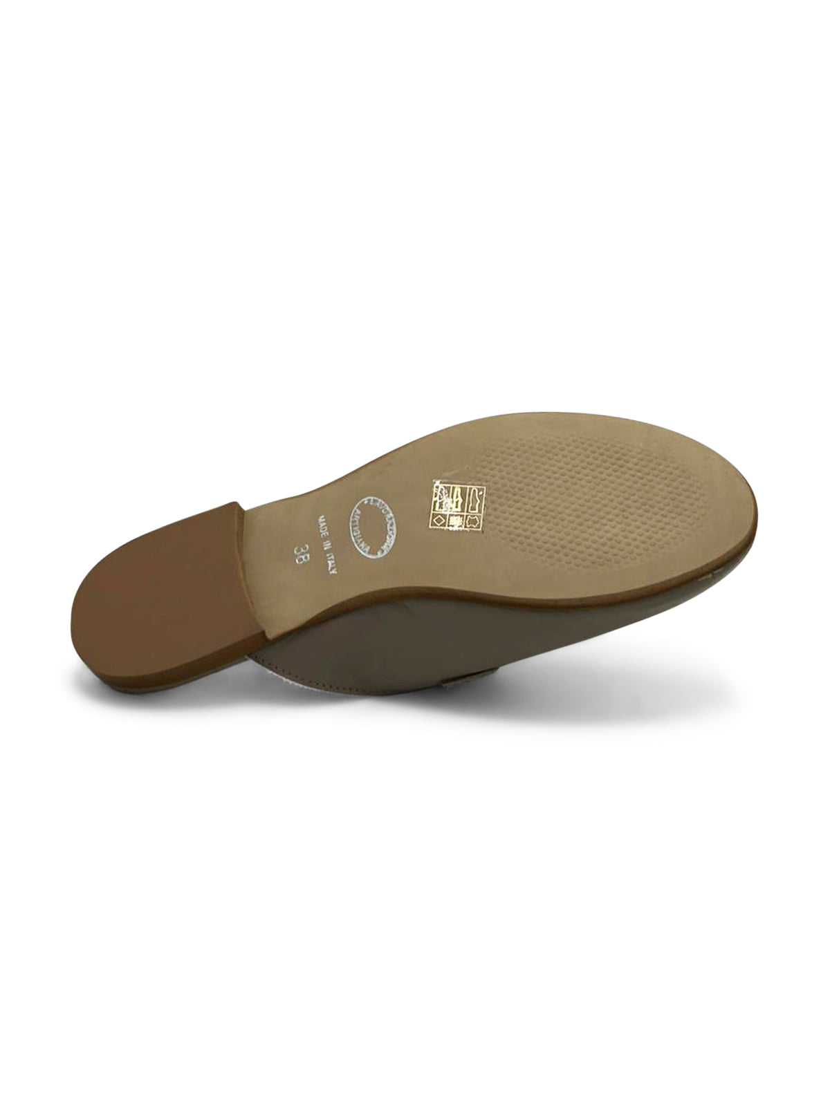 Mocassino Sabot Grigio con Dettaglio Metallico