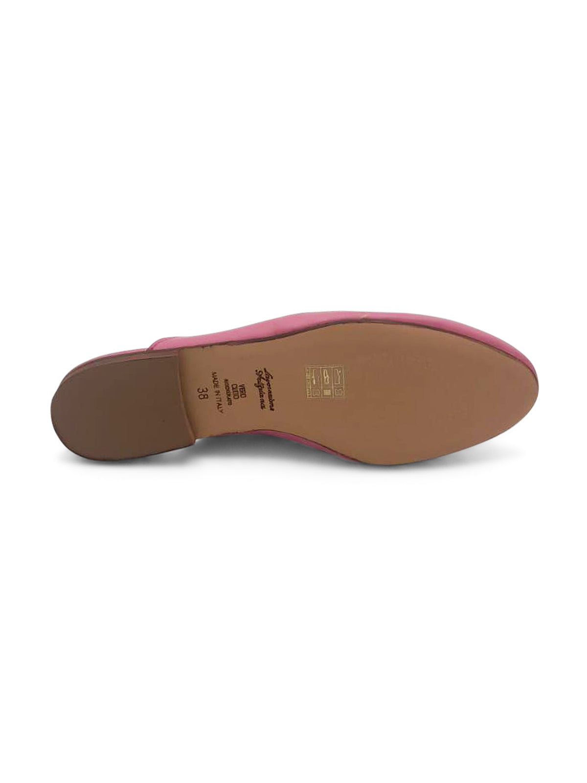 Mocassino Sabot Rosa con Dettaglio Metallico