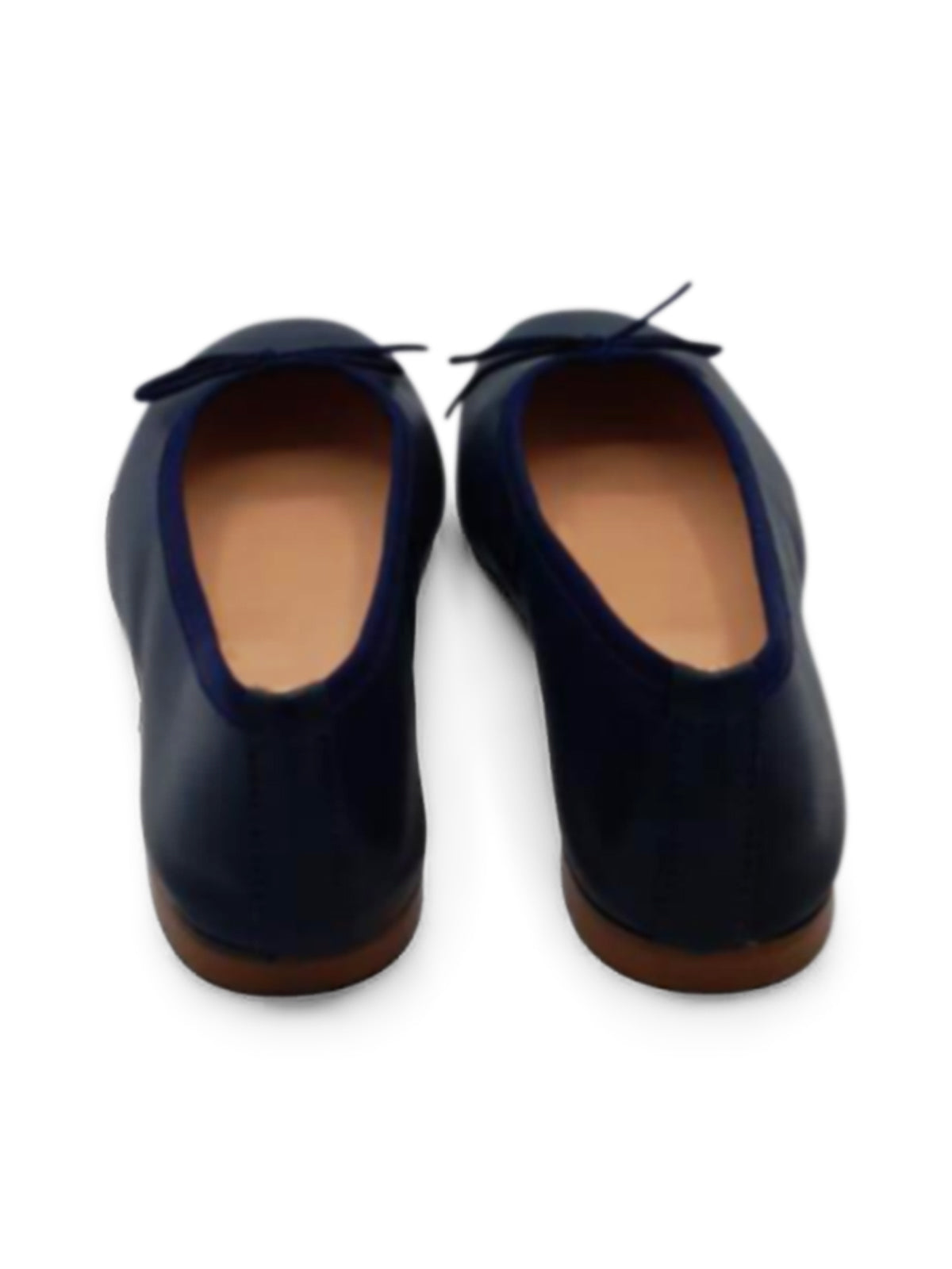 Ballerine Blu Navy con Fiocco e Punta Arrotondata